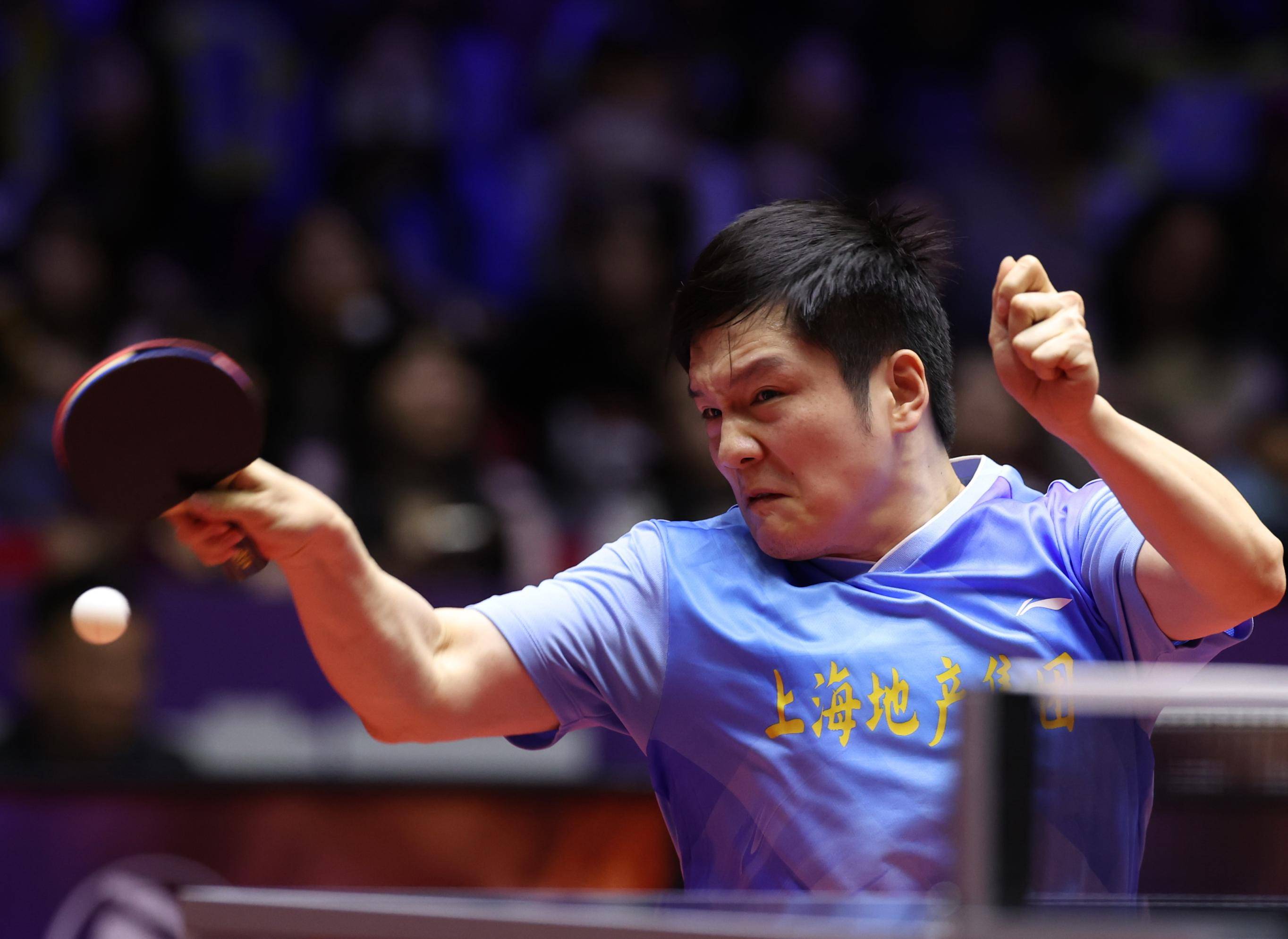 中国乒乓球队碾压法国乒乓球队，许昕三分雨点燃全场的简单介绍