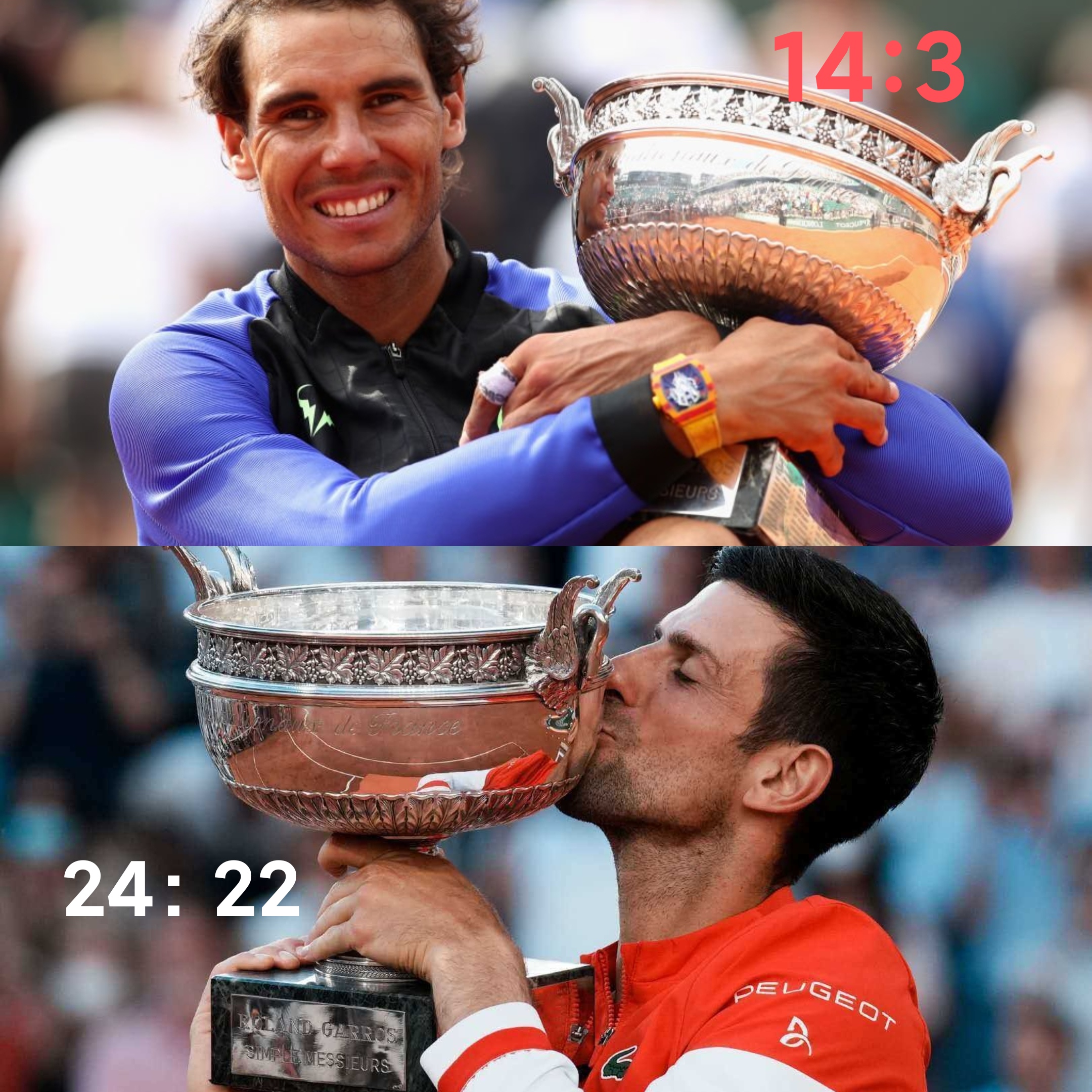 包含德国网球队完胜美国网球队，纳达尔爆发神勇的词条